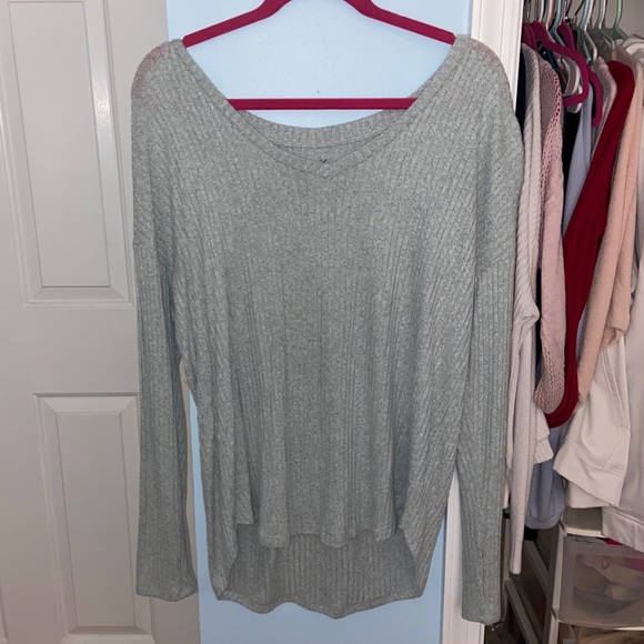 American Eagle Soft and Sexy Ribbed Sweater - Picture 1 of 3